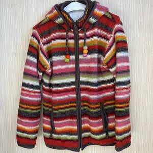 Colorful Striped Jacket